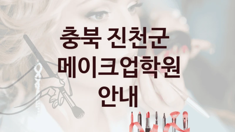 충북 진천군 메이크업학원 추천정보 난의도별 종류와 분류